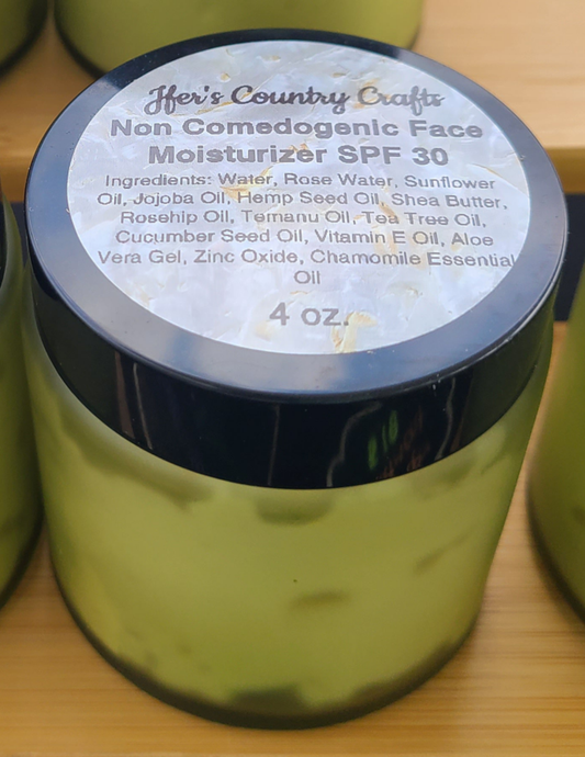 4 oz Non Comedogenic Face Moisturizer