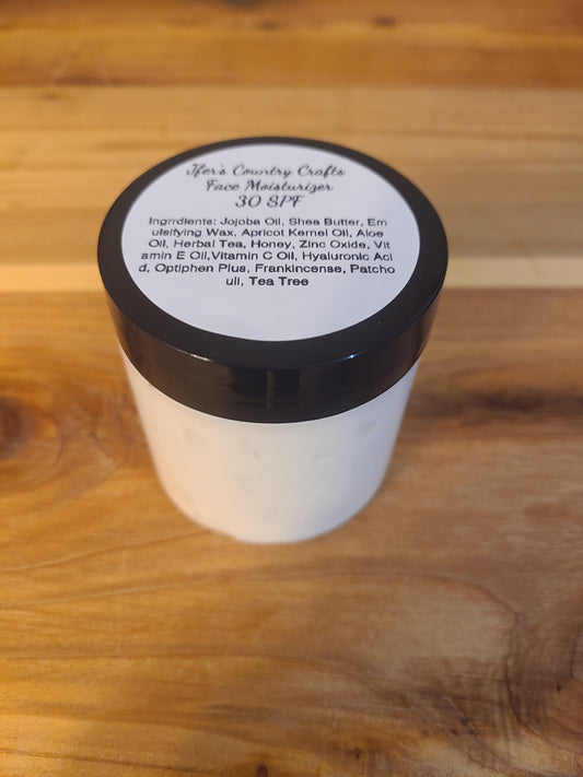 4 oz Face Moisturizer 30 SPF with Frankincense and Myrhh