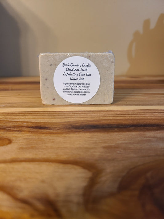 Dead Sea Mud Exfoliating Face Bar